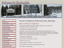Tablet Screenshot of glenbeulah.org